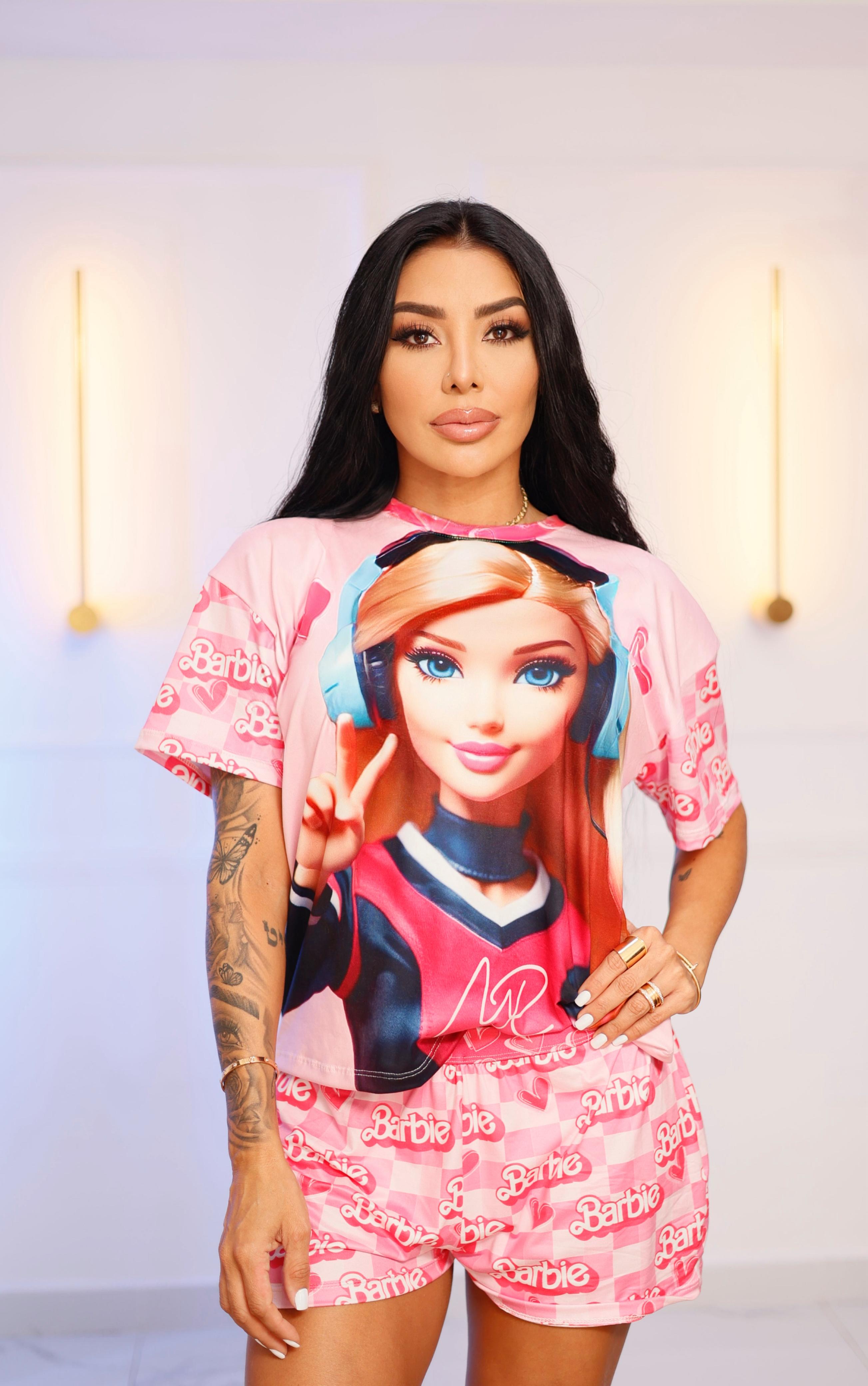 Pijama Short Barbie