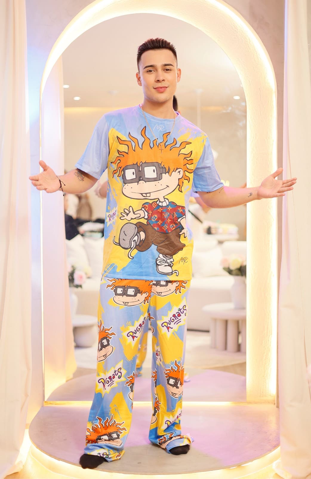 Pijama Hombre Rugrats Chuckie - Pijamas MR