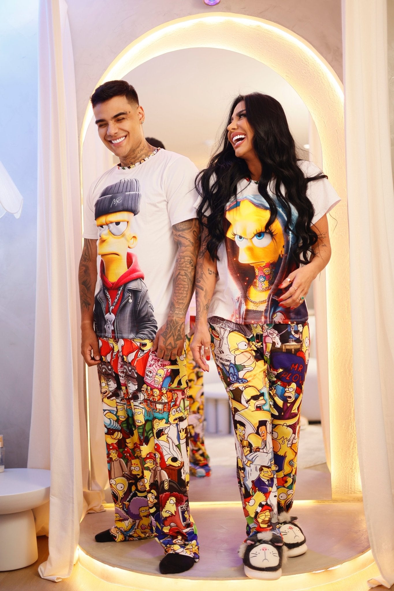 Pijama Pareja Los Simpsons - Pijamas MR