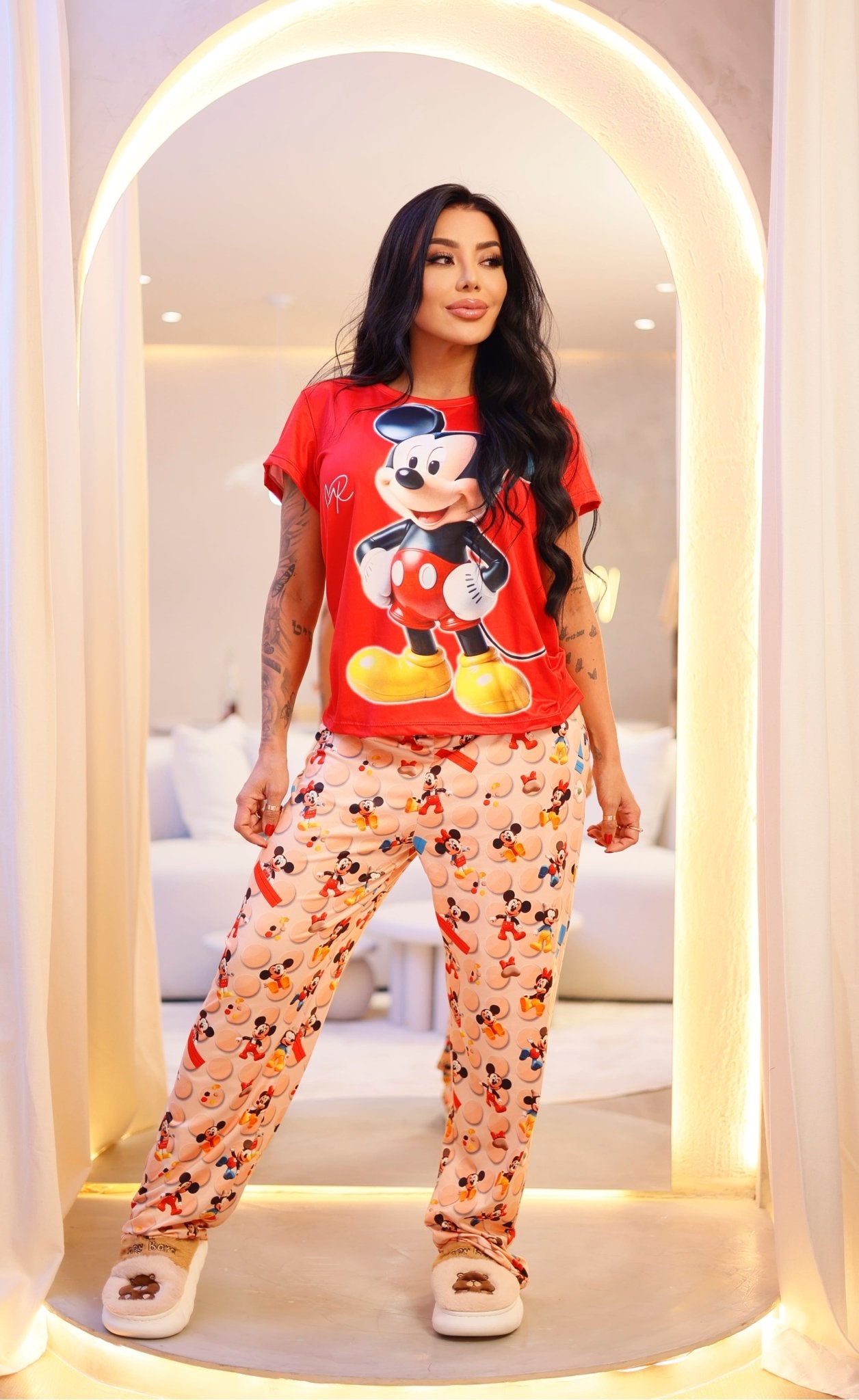Pijama Trio Mickey y Amigos - Pijamas MR